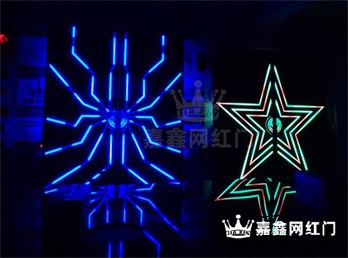 科幻时空网红激光门
